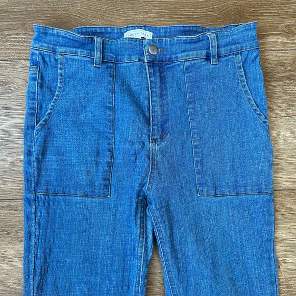 EMORY PARK Blue Jeans Women's Large Patch Pockets - Picture 7 of 7